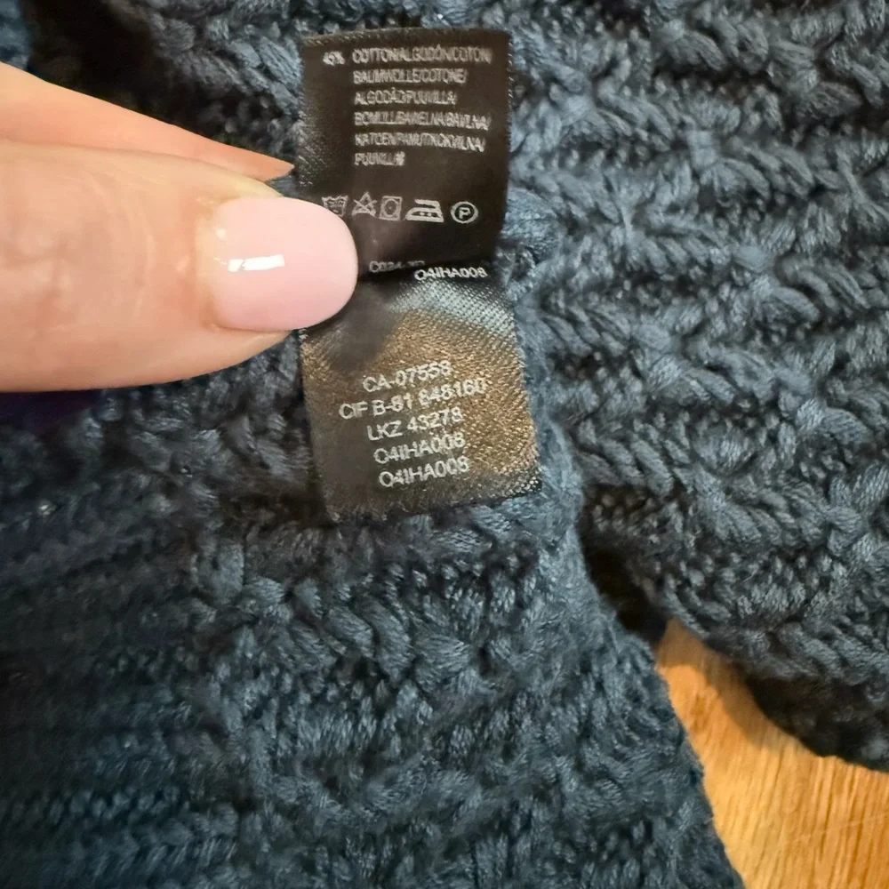 Mexx Girls Scarf (60”) And Gloves, Blue, Brand New With tags, European, age 8-12